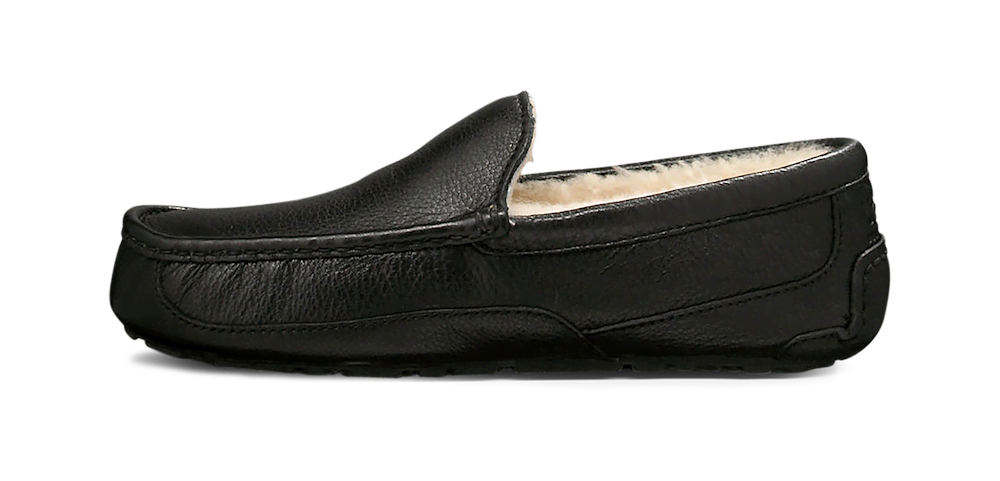 Men's Leather Indoor Outdoor Slipper