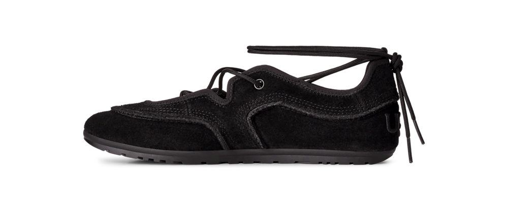 Women's Suede Ballet Sneaker - Blue