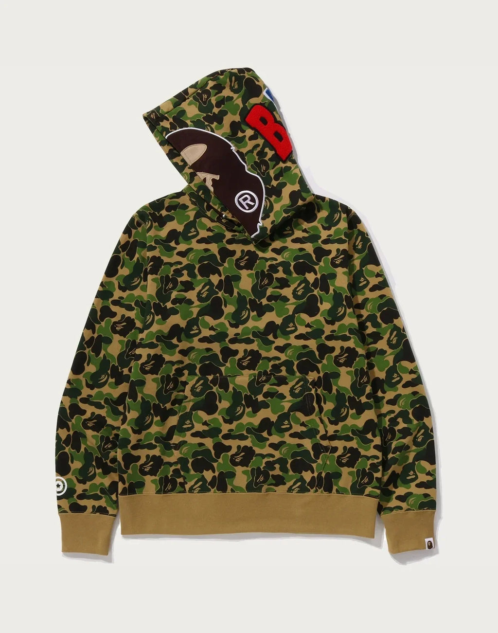 Men's Camo Graphic Pullover Hoodie - Pink