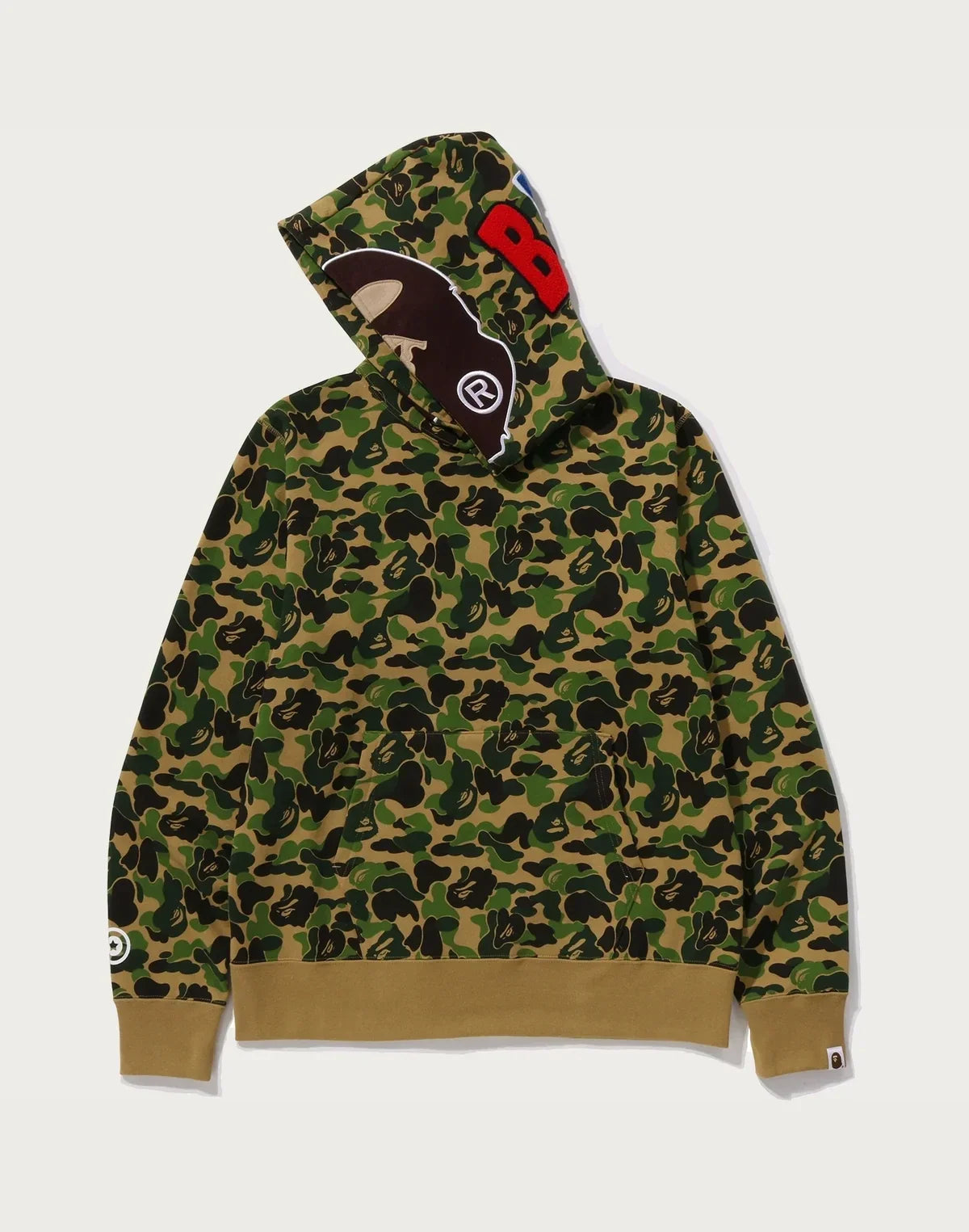 Men's Camo Graphic Pullover Hoodie - Pink
