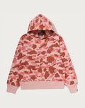 Women's Camo Pullover Hoodie - Pink