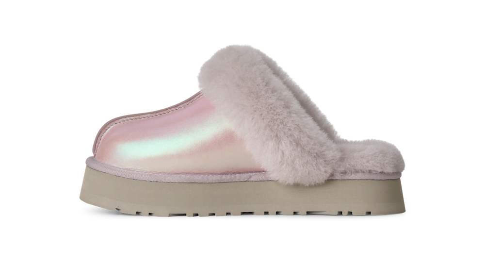 Women's Iridescent Platform Slipper