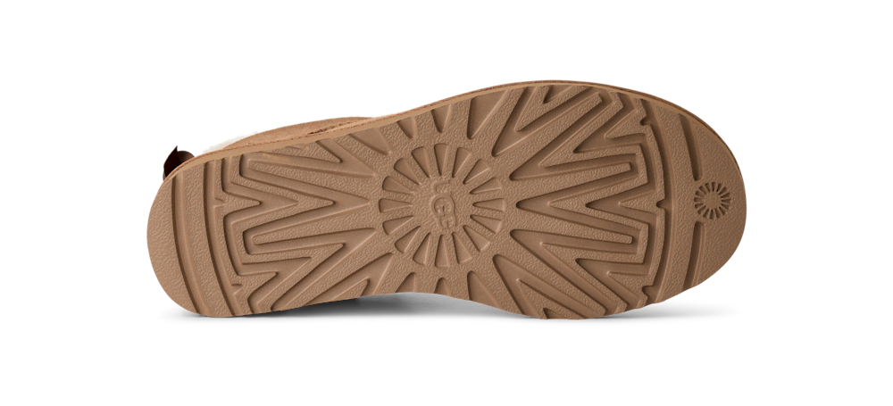 Women's Ultra-Short Suede Bow Boot - Sand