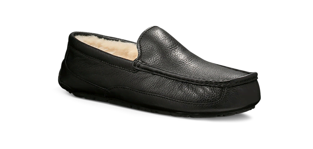Men's Leather Indoor Outdoor Slipper