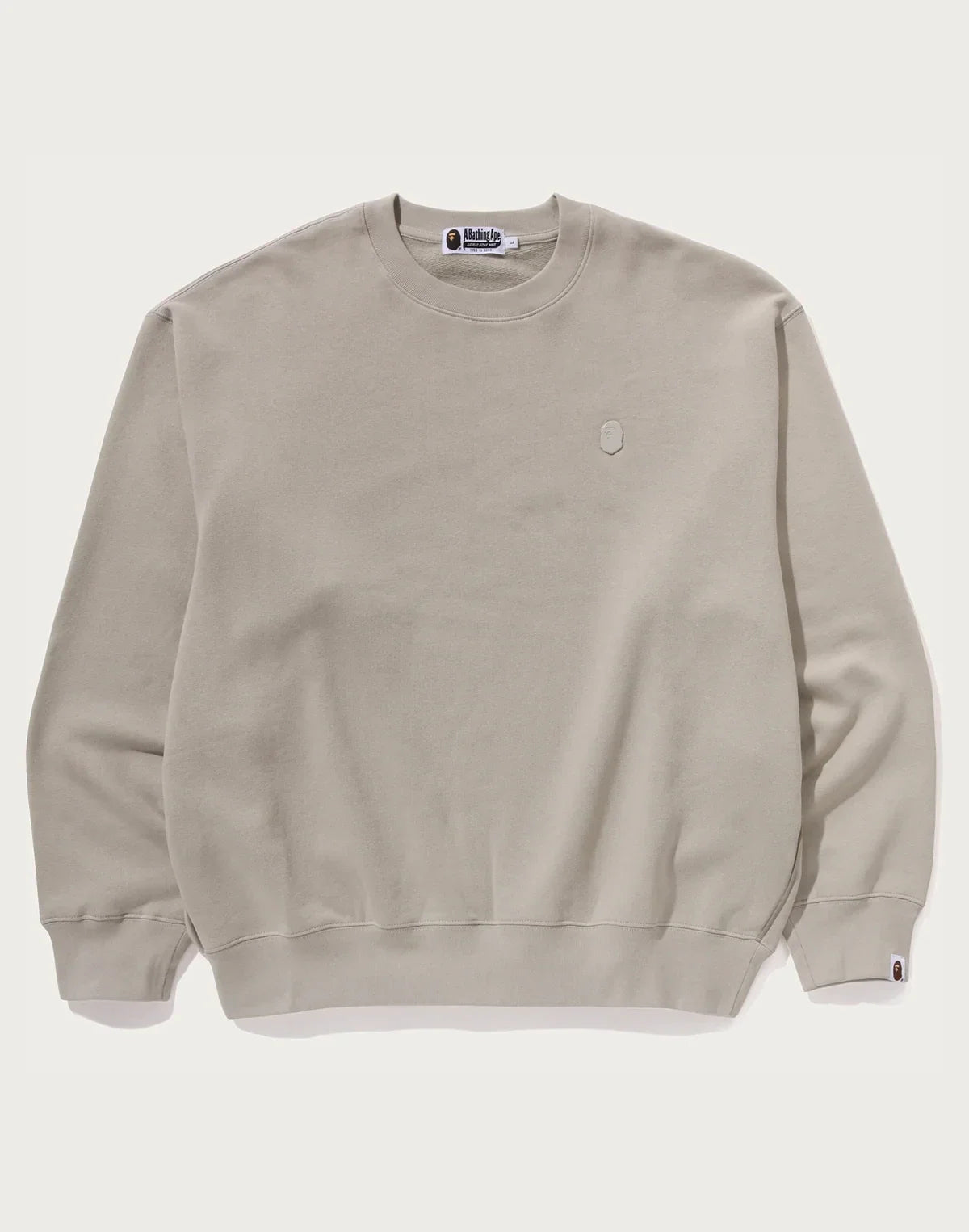 Men's Relaxed Graphic Crewneck Sweatshirt - Grey