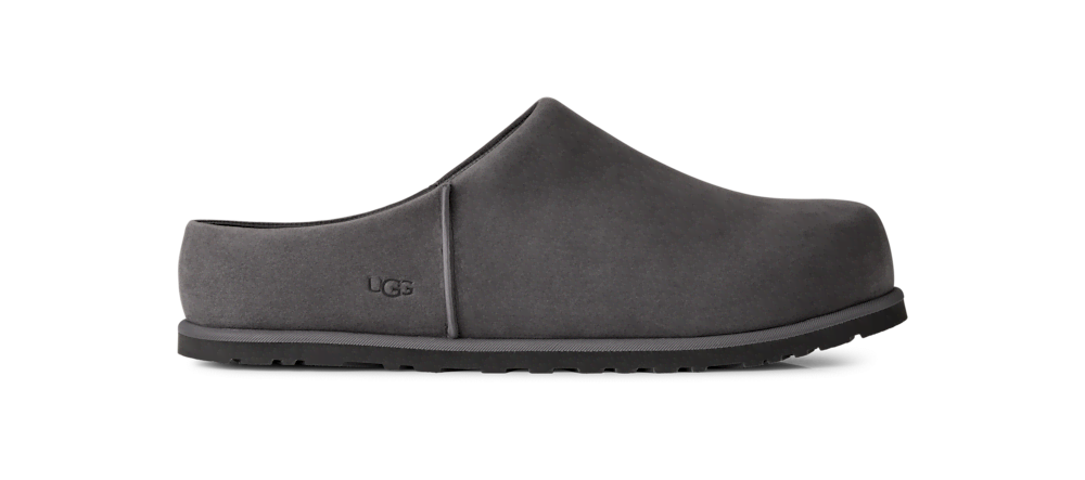 Men's Waterproof Nubuck Slip-On Clog - Olive