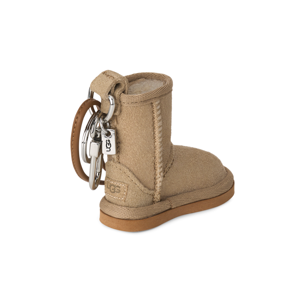 Mini Boot Keychain Charm - Chestnut