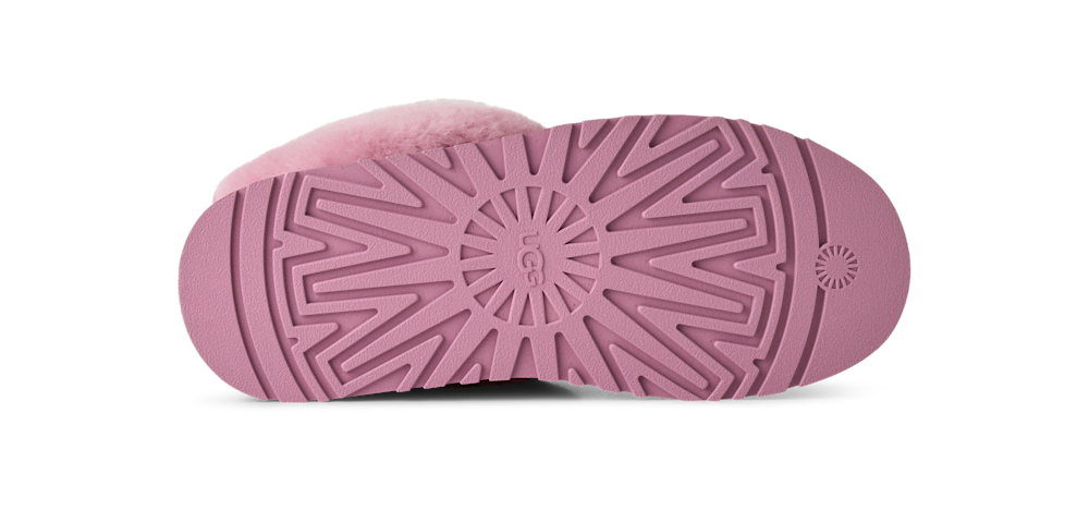 Women's Suede Platform Slipper - Orchid