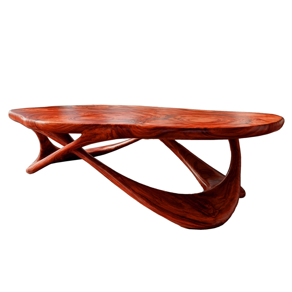 Aurevyn Live Edge Solid Wood Coffee Table
