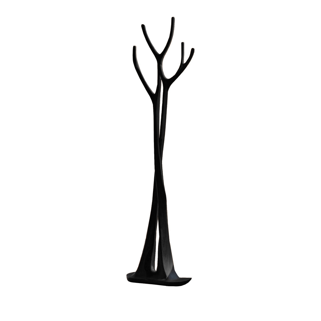 Norwyn Sculpted Solid Wood Tree Coat Rack
