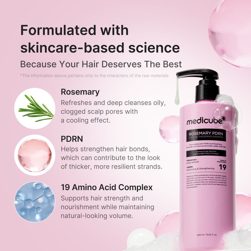 Rosemary Cooling Thickening Shampoo