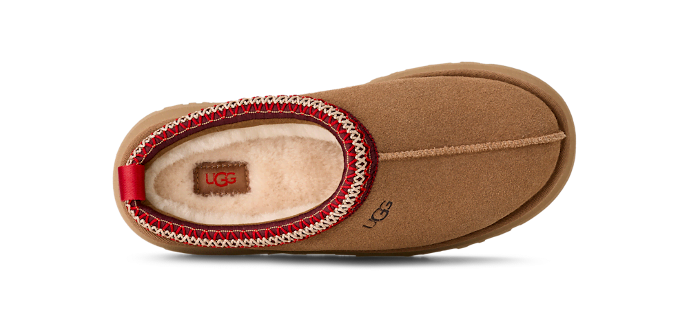Women's Suede Platform Slipper - Bronze