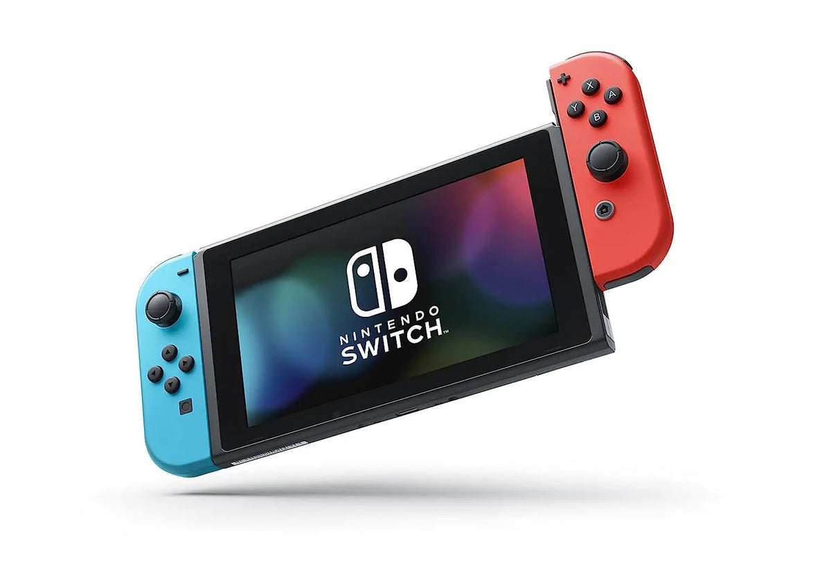 Nintendo Switch Console With Neon Blue And Neon Red Joy-Con - HAC-001(-01)