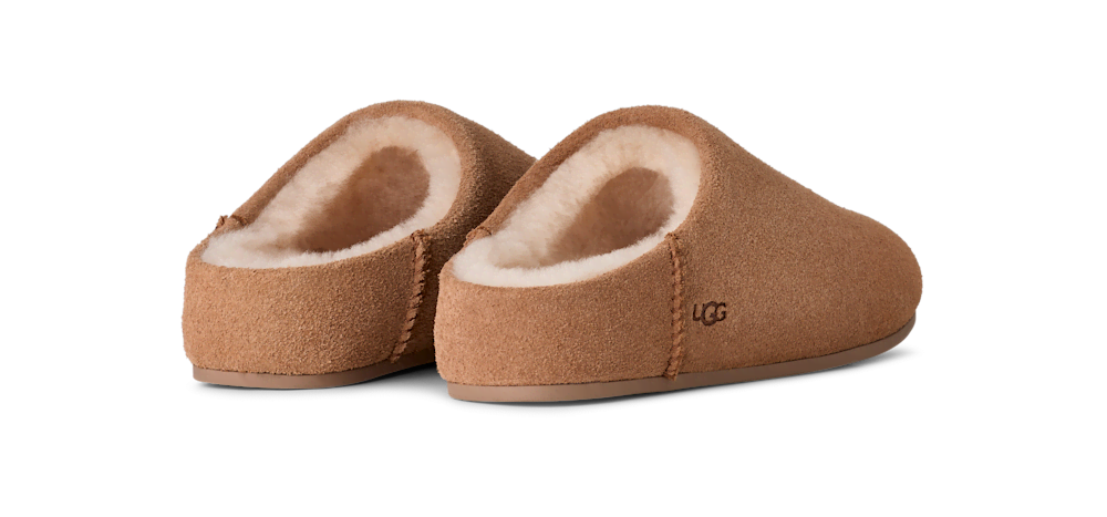 Women's Water-Resistant Suede Slip-On - Black