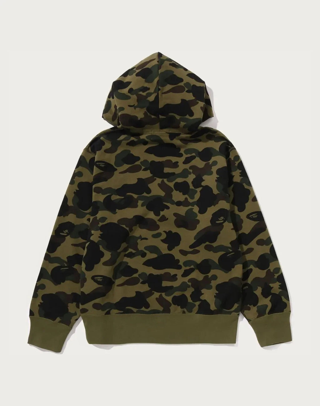 Women's Camo Pullover Hoodie - Yellow