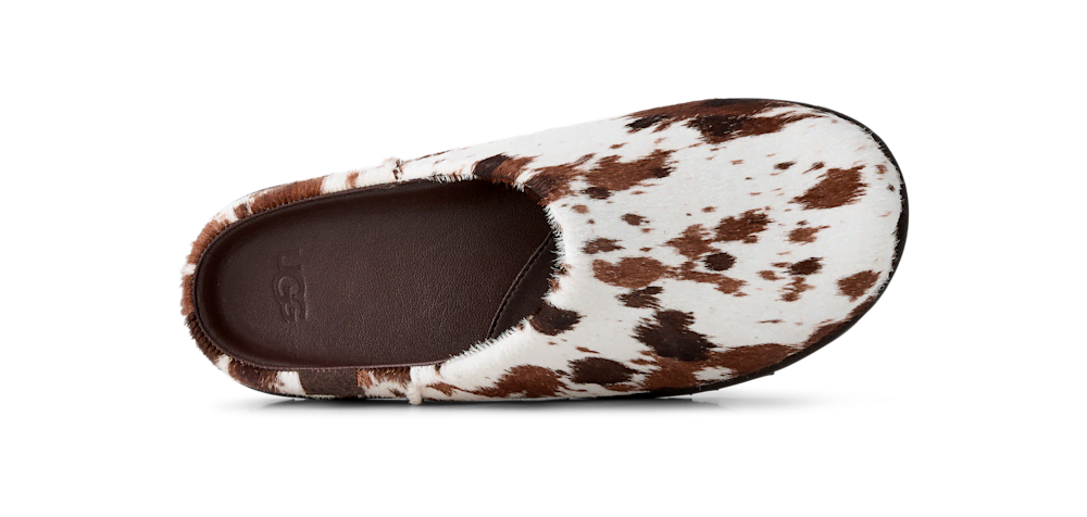 Women's Hand-Painted Calf Hair Clog
