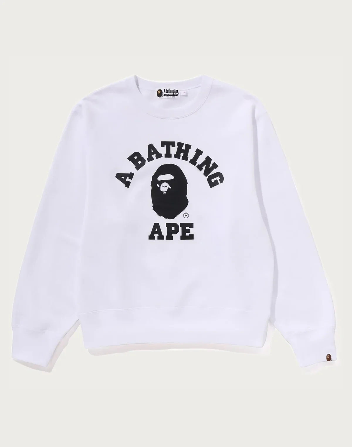 Women's Cotton Graphic Crewneck Sweatshirt - Black