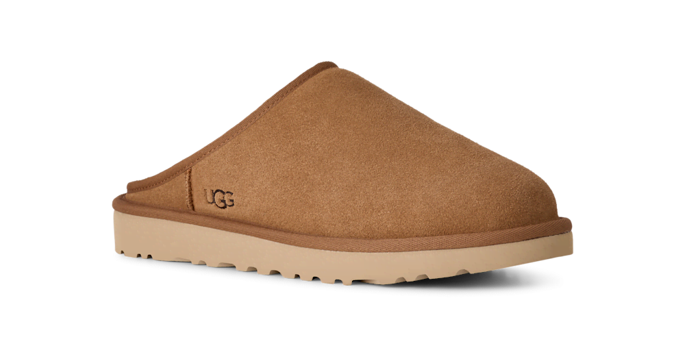 Men's Suede Slip-On Slipper - Blue