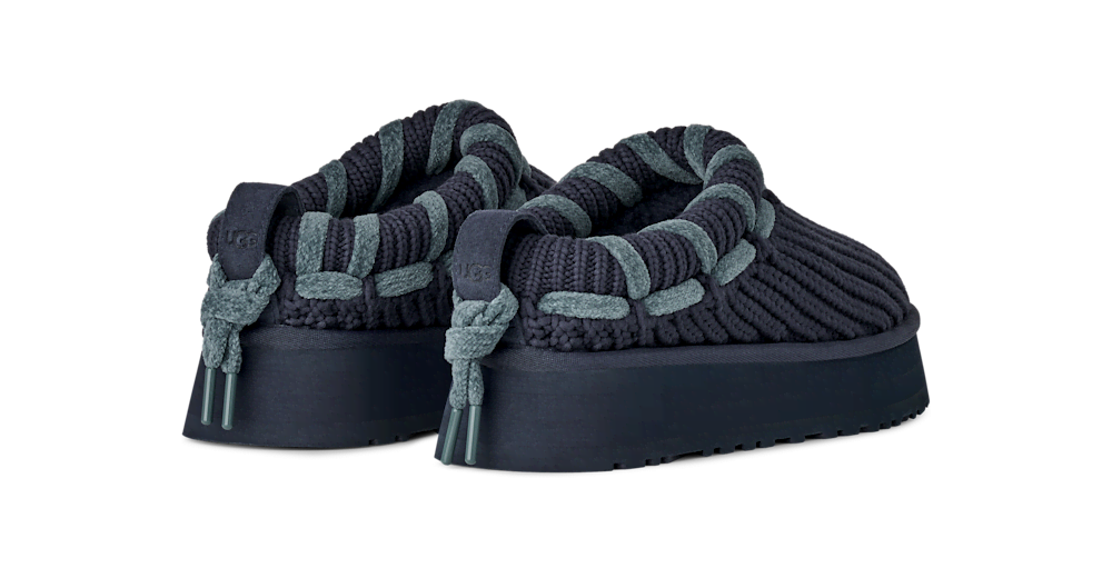 Women's Knit Platform Clog - Dark Indigo