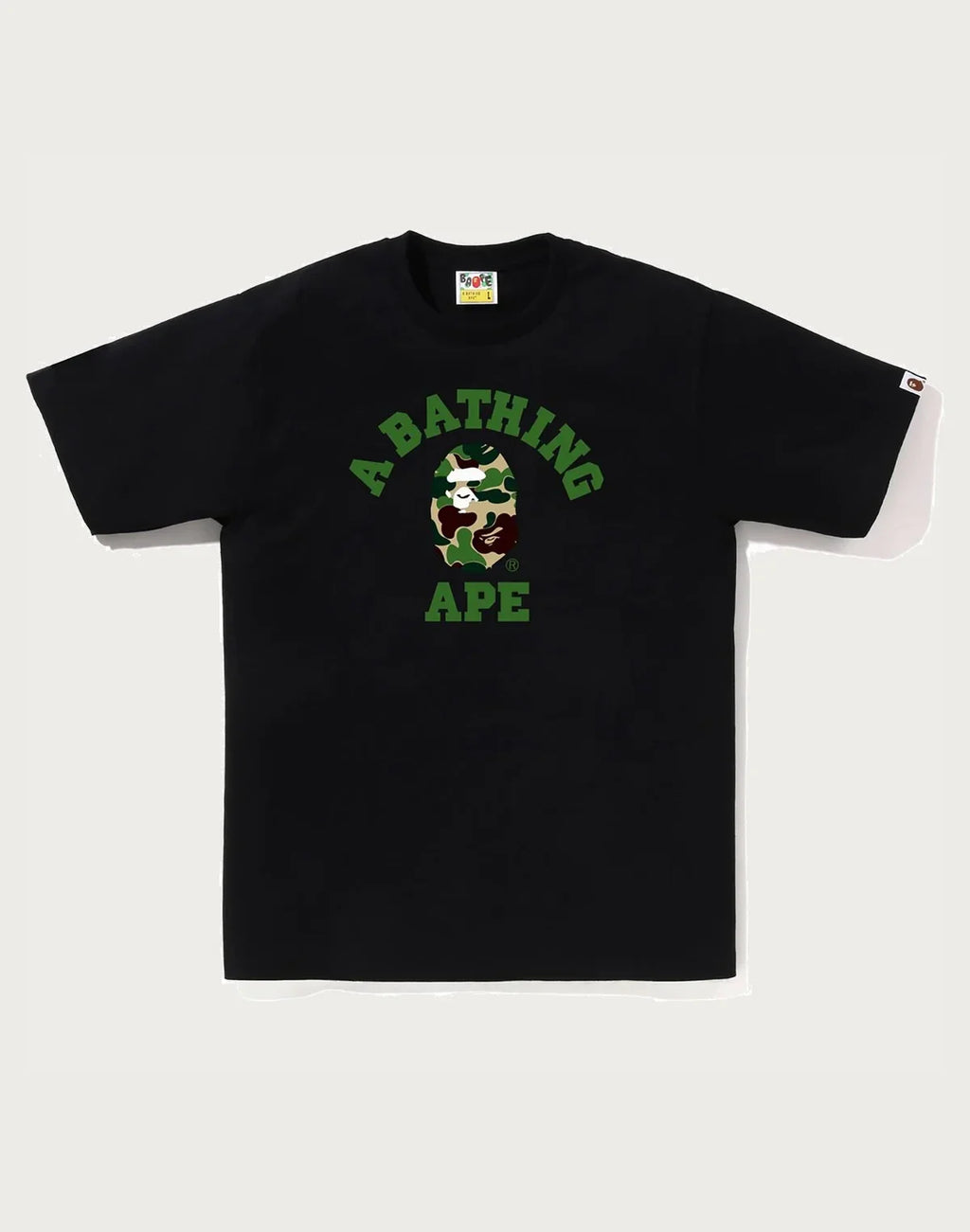 Men's Cotton Camo Graphic T-Shirt - Black Pink