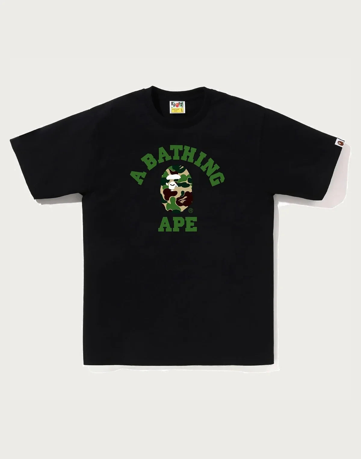 Men's Cotton Camo Graphic T-Shirt - Black Pink