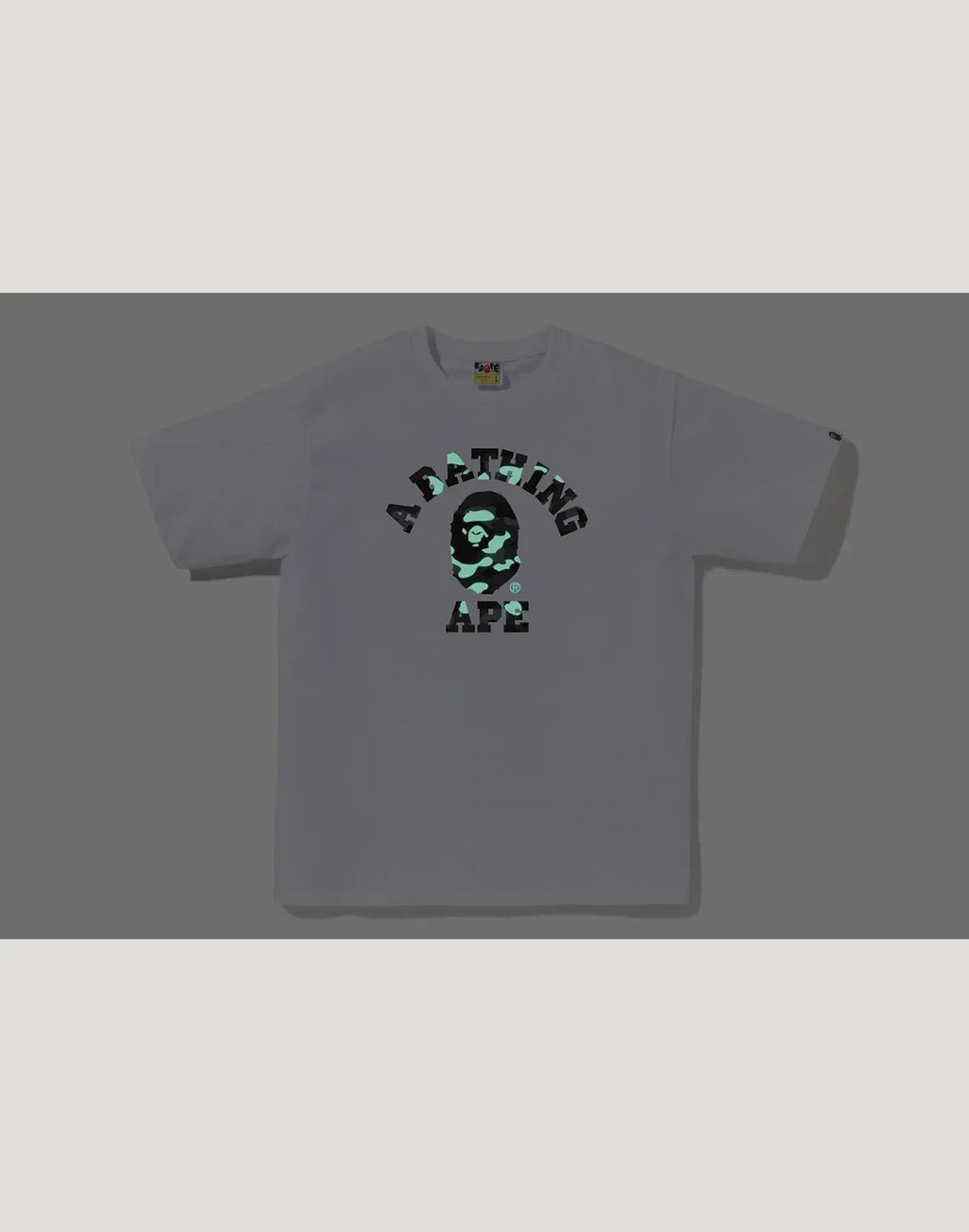 Men's Cotton Camo Graphic T-Shirt - White