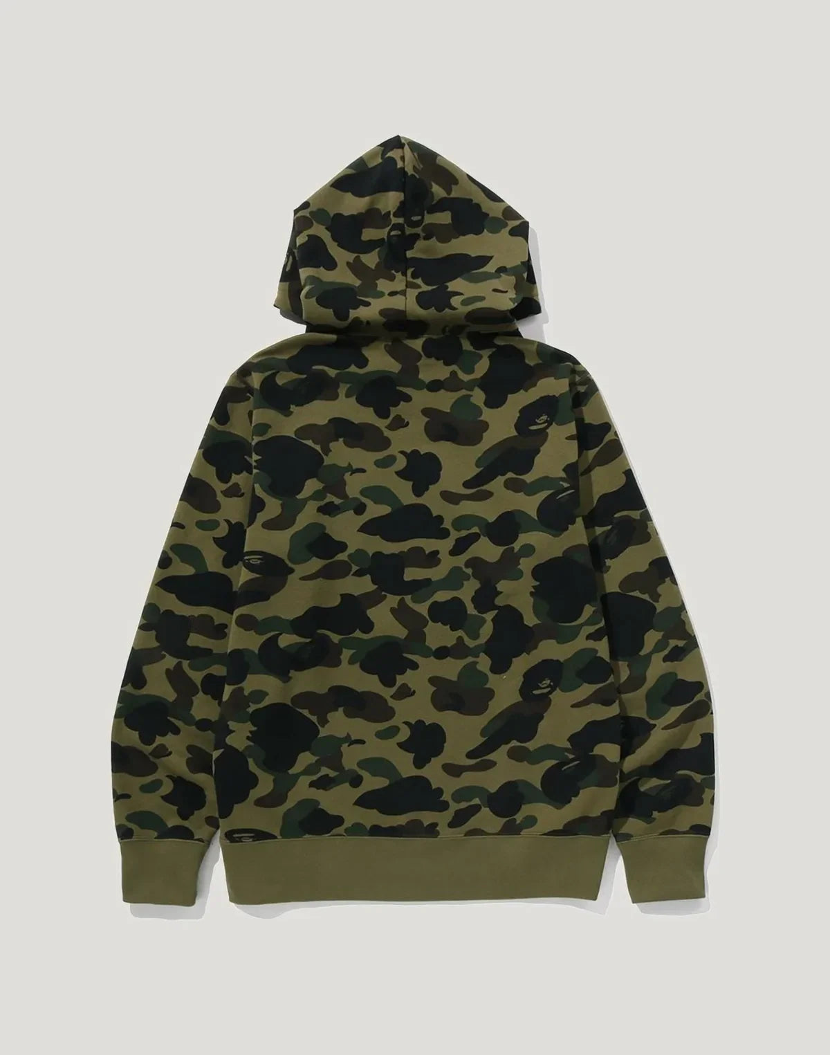 Men's Camo Pullover Hoodie - Yellow