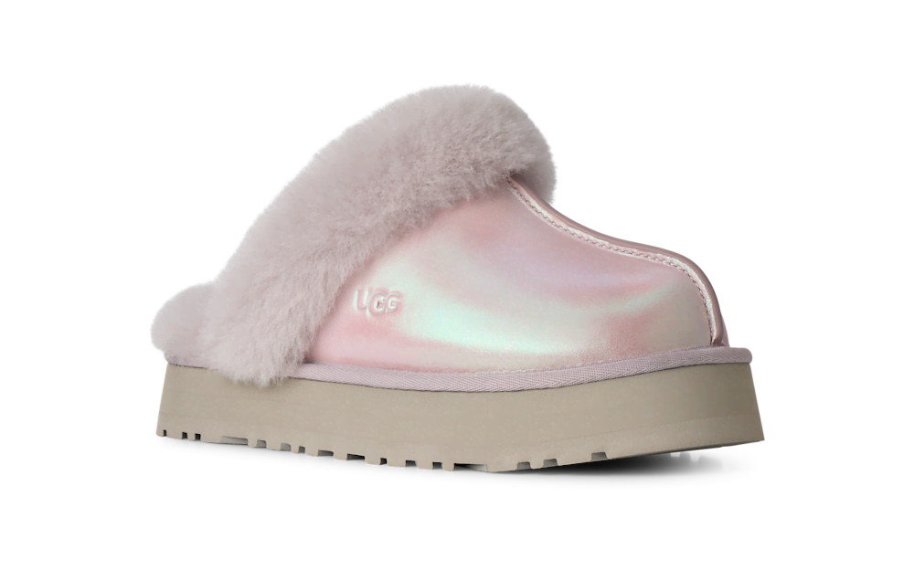Women's Iridescent Platform Slipper