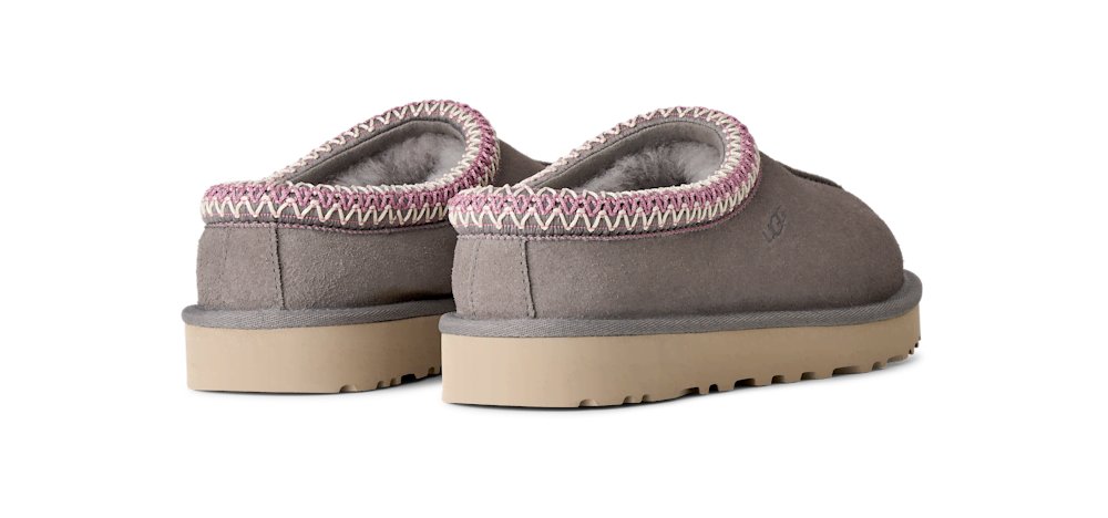 Women's Suede Sheepskin Slipper - Moonlight