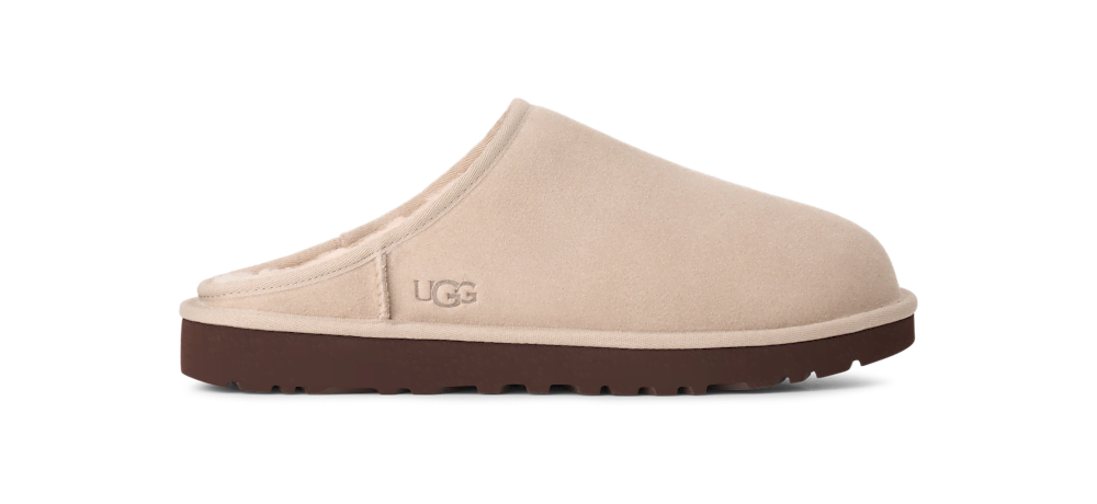 Men's Suede Slip-On Slipper - Blue