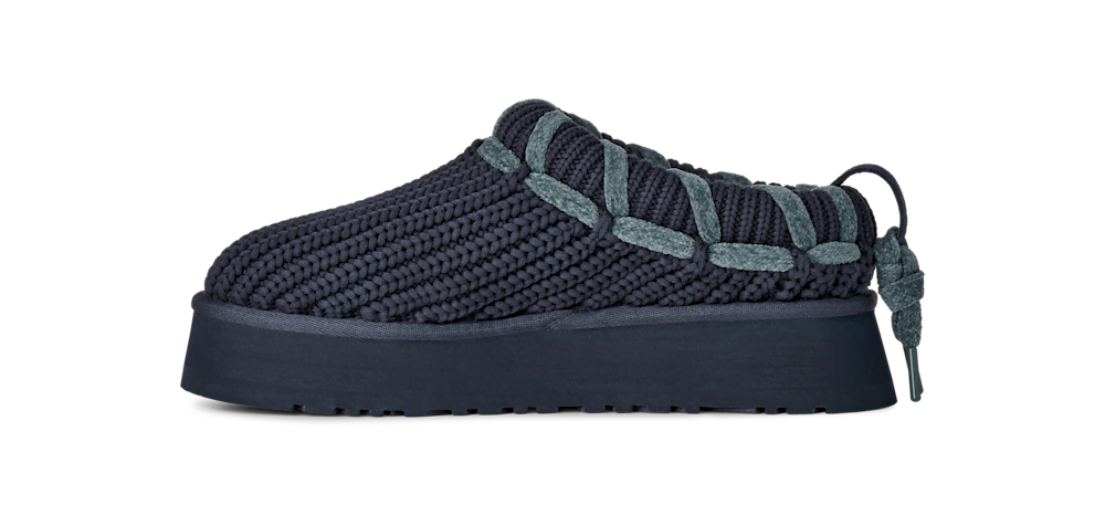 Women's Knit Platform Clog - Dark Indigo