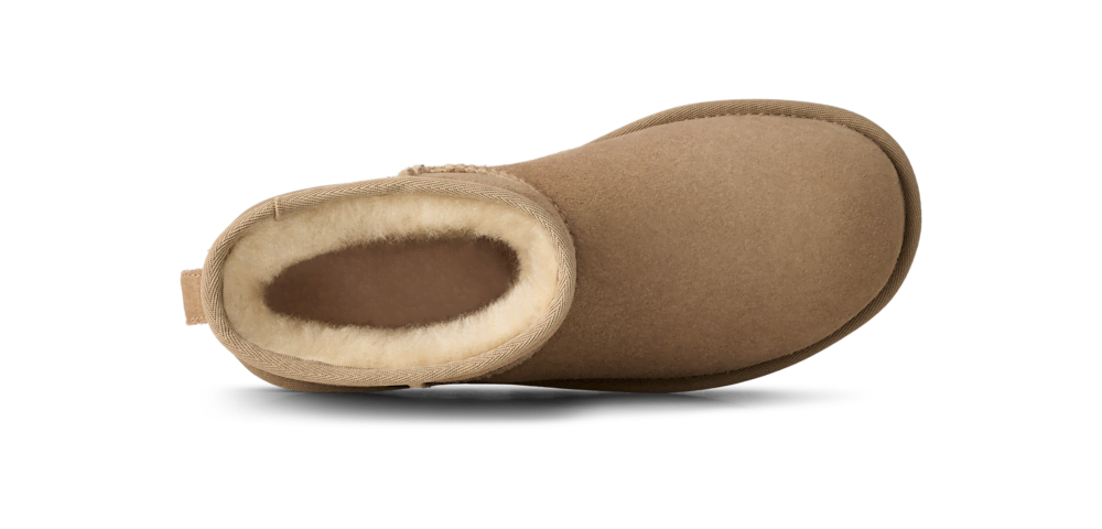 Women's Mini Sheepskin Boot - Dark Indigo