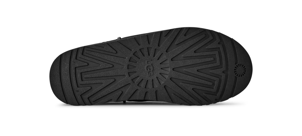 Women's Waterproof Nubuck Clog - Black