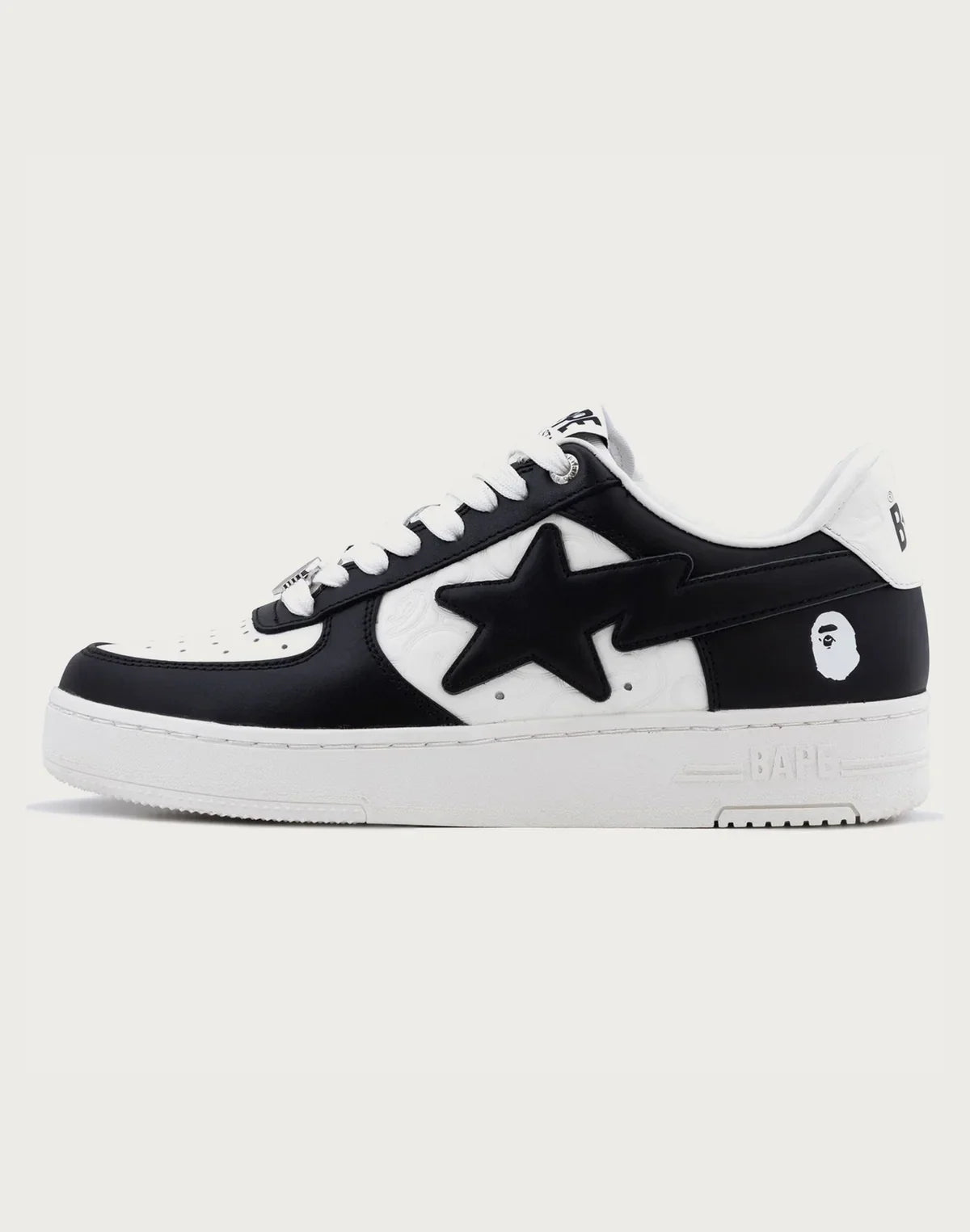 Women's Leather Low Top Sneakers - Blue