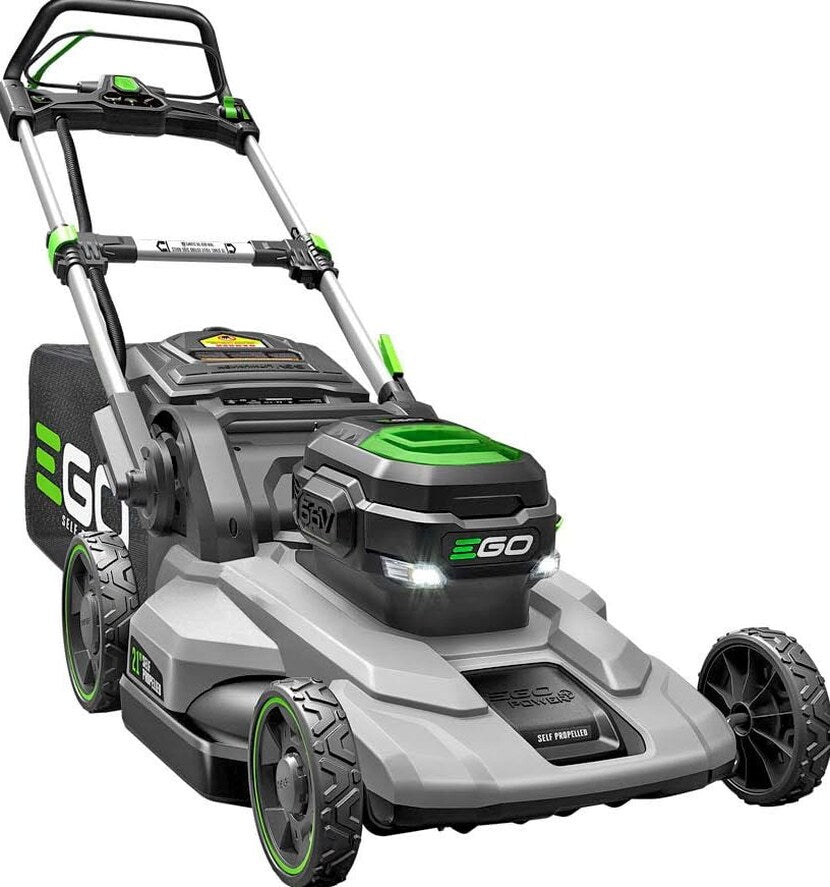 EGO Power+ 21-Inch 56-Volt Lithium-Ion Self-Propelled Cordless Lawn Mower With 2 4.0Ah Batteries And Rapid Charger - LM2