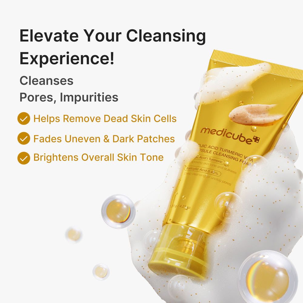 Kojic Acid Turmeric Capsule Foam Cleanser