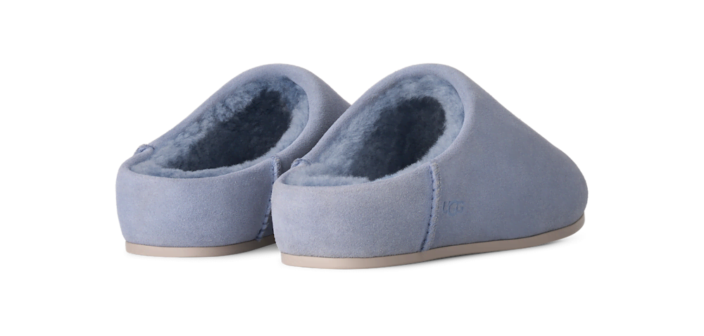 Women's Water-Resistant Suede Slip-On - Black