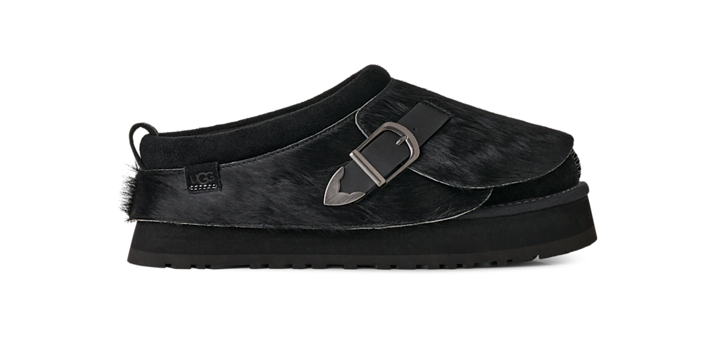 Women's Cowhide Platform Mule
