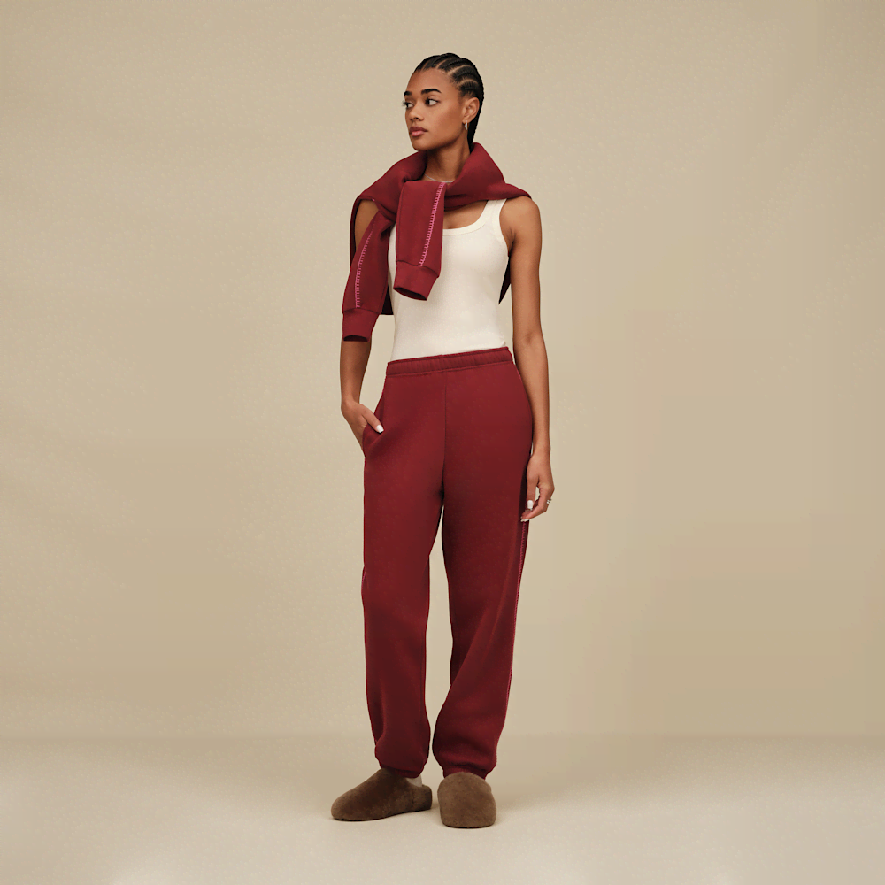 Women's Relaxed Mid-Rise Sweatpants - Green