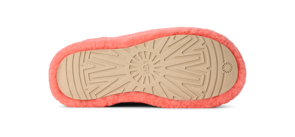 Women's Shearling-Trim Suede Clog