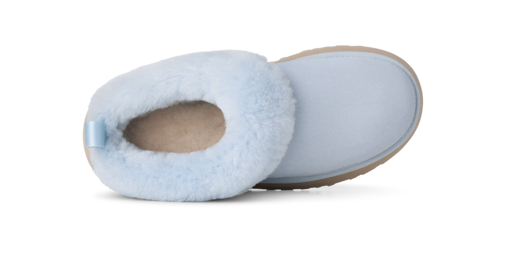 Women's Suede Platform Slipper - Orchid