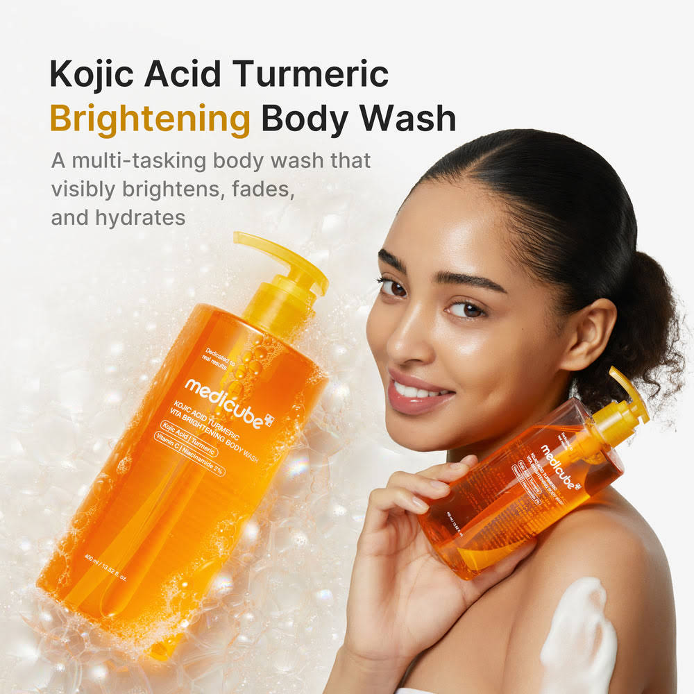 Kojic Acid Turmeric Exfoliating Body Wash