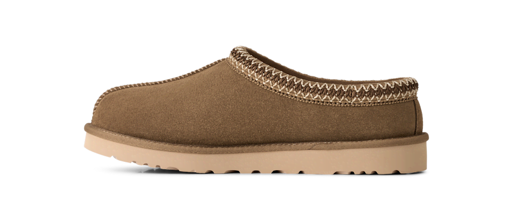 Men's Sheepskin Lined Slip-On Clog - Olive