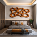 Organic Wood Wall Art For Minimalist Interior