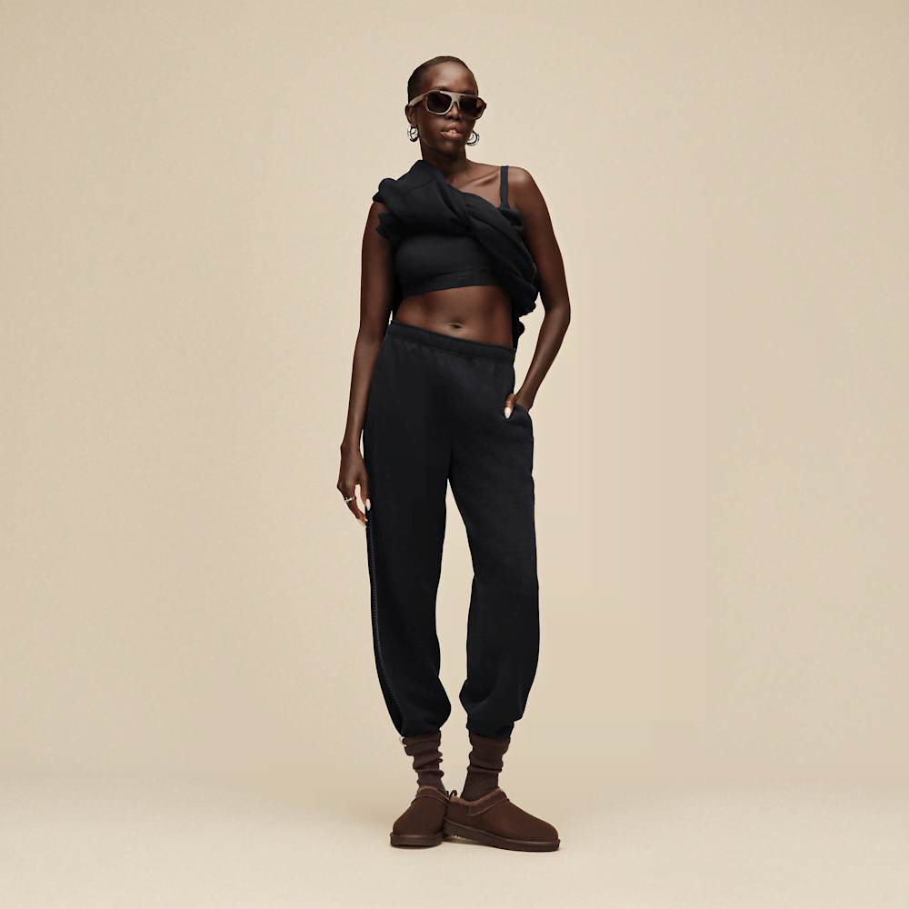 Women's Relaxed Mid-Rise Sweatpants - Green