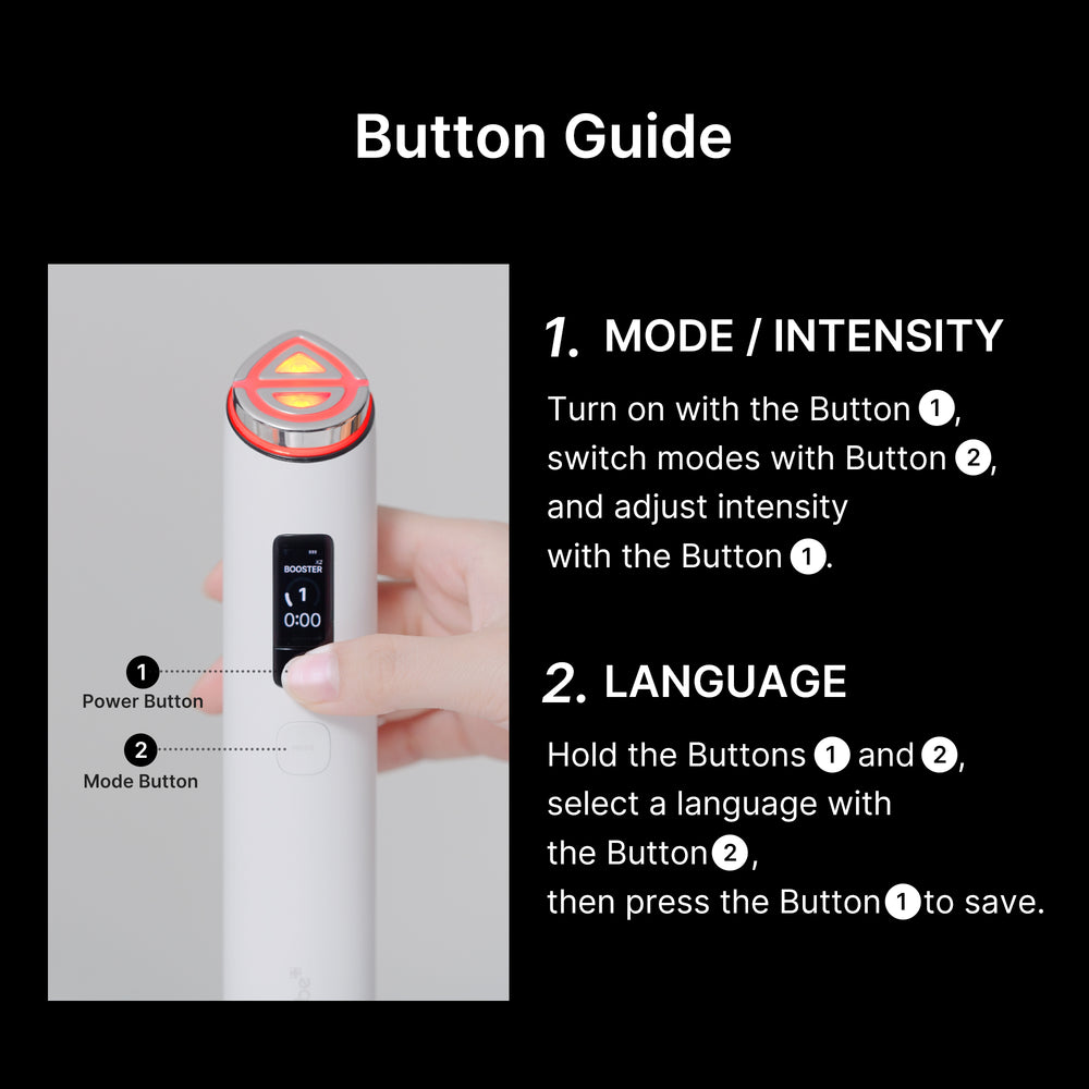 White Multi-Mode Facial Care Device
