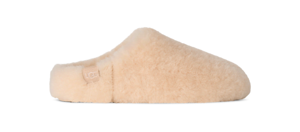 Women's Sheepskin Slip-On Slipper - Blue