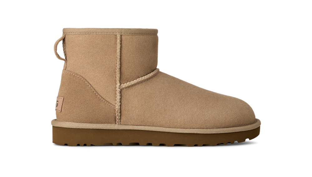 Women's Mini Sheepskin Boot - Dark Indigo
