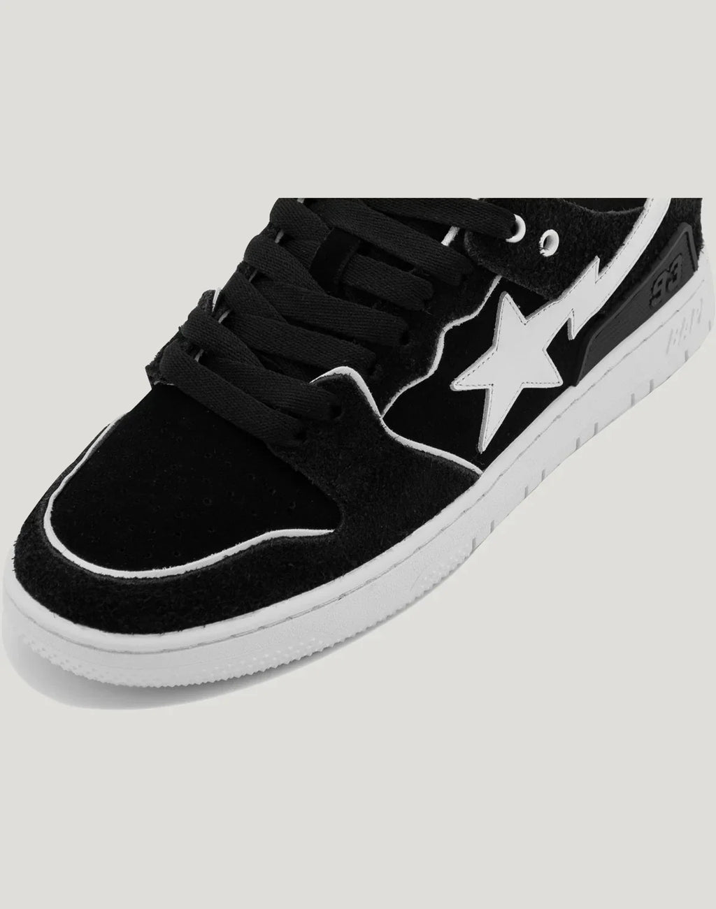 Men's Leather Low Top Sneakers - Red