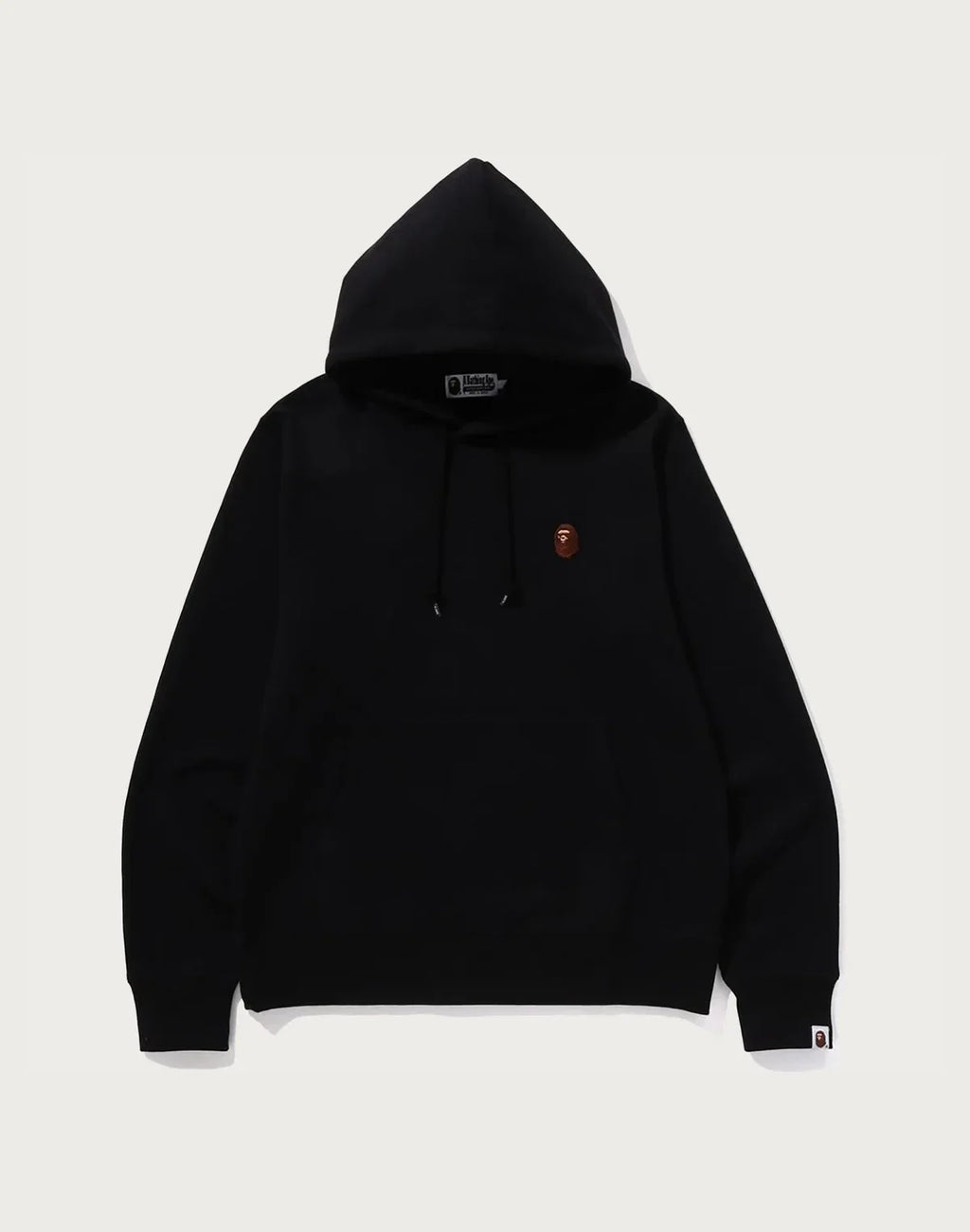 Men's Cotton Graphic Pullover Hoodie - Beige